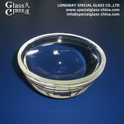 Polstern von Borosilikatglas Industrielle Lichtlinsen für Cob Led Glaslinsen
