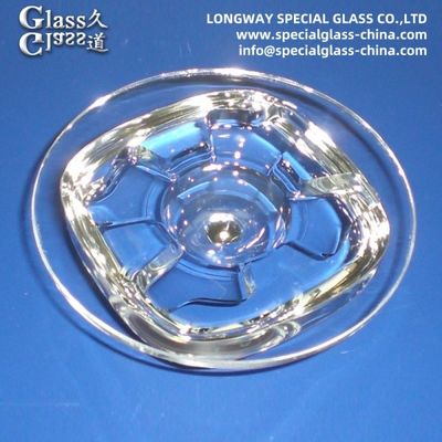 angepasste Pyrex 3.3 Borosilikat Glas Led Straßenlichtlinsen