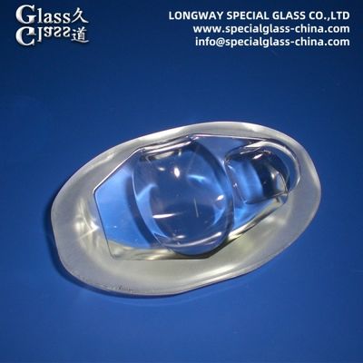 Hochtemperaturbeständige Cob Led Glaslinsen aus Borosilikatglas 3.3