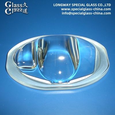 Hochtemperaturbeständige Cob Led Glaslinsen aus Borosilikatglas 3.3