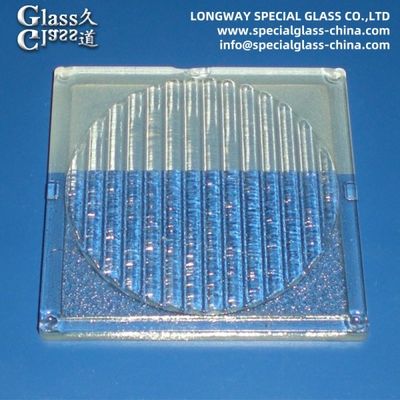 Sandstrahloberflächenlineare Glaslinsen für Spotligh-Lampen