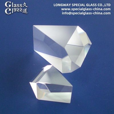 Polieren von optischen Prismen und Linsen für Lasermessgeräte