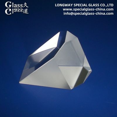 Optisches Glas Prisma aus geschmolzenem Silicium für Regenbogengenerator Optisches Interferometer