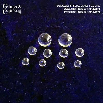 Bk7 optische Glaskugellinsen für Glasfaserkopplung und -kollimation