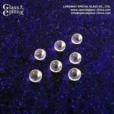Bk7 optische Glaskugellinsen für Glasfaserkopplung und -kollimation