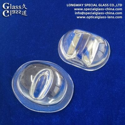 Polstern von optischen Borosilikatglaslichtobjektiven für Led-Straßenbeleuchtung