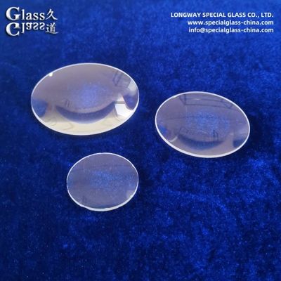 Kronenglas optische Fläche konvexe Singlet-Linsen für Lichtfokussierung & Kollimation