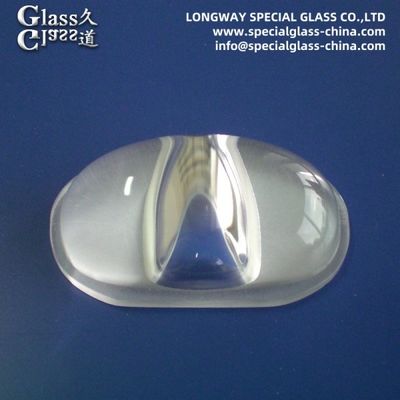 Optisches Polieren von Hochleistungs-LED-Glaslinsen aus Borosilikatglas 3.3
